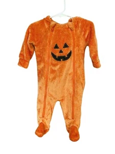 Koala Kids Pumpkin Sleeper 3-6 mos One piece Halloween Dress Up School Play - Picture 1 of 7