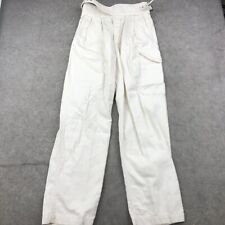 Banana Republic Pants Womens 2 Beige Chino Cargo Pockets Straight Belted