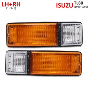 Fits Isuzu TL85 NPR 1980 - '95 Pair Upper Indicator Front Lights Turn Signal - Picture 1 of 11