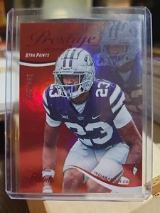 2023 Panini Prestige Xtra Points Premium Red Julius Brents Rookie Card - Picture 1 of 2