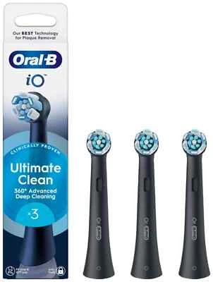 ORAL-B ORAL B iO ULTIMATE CLEAN - 3 TESTINE NERE