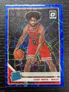 COBY WHITE Optic ROOKIE "BLUE VELOCITY" REFRACTOR SP Parallel Variation RC - Picture 1 of 12