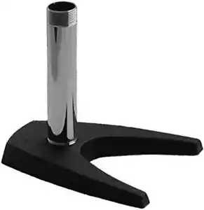 Audio2000'S AST4211 Tisch Mikrofonständer mit Gusseisen U-förmiger Basis - Bild 1 von 1
