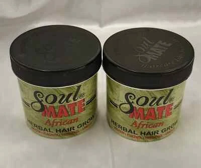 2X SOUL MATE AFRICAN HERBAL HAIR GROW ( 155 GRAMS ) EXPIRING DATE 2027