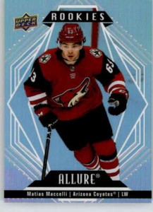 2022-23 Upper Deck Allure #120 Matias Maccelli Arizona Coyotes Rookie