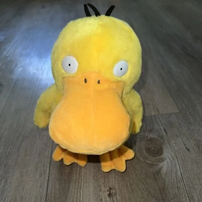 Detective Pikachu Pokemon Psyduck Talk Deluxe 8” Peluche Animal FUNCIONA Foto 1 de 4