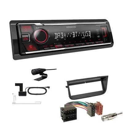 Kenwood DAB+ Media Receiver Autoradio Bluetooth für Peugeot 406 1995-2005 - Bild 1 von 4