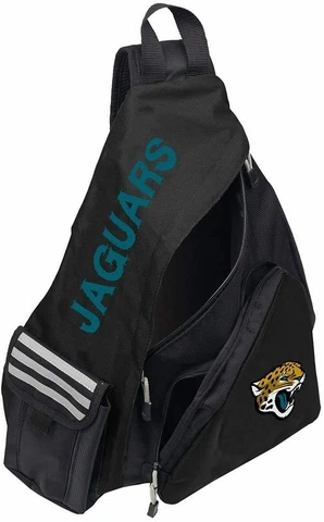 NWT NFL Jacksonville Jaguars Leadoff Slingbag Sling School Gym Travel Backpack Cover