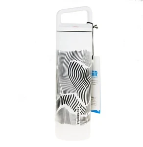 Starbucks MIIR Africa Zebra Stainless Steel Tumbler Water Bottle 20 OZ Thermos - Picture 1 of 3