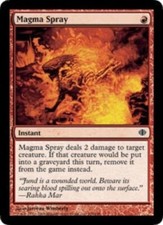 1x Magma Spray - Foil NM, English MTG Shards of Alara