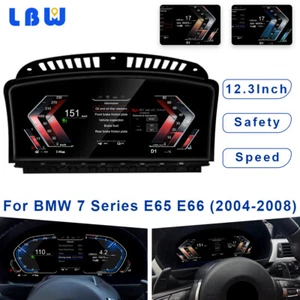 For BMW 7 Series E65/E66 2004-2008 12.3" LCD Screen Dashboard Cluster Instrument - Picture 1 of 12