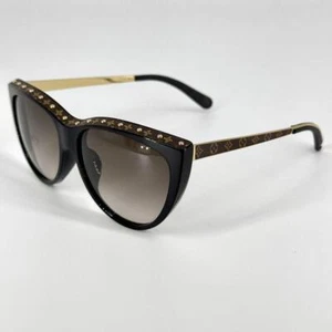 Louis Vuitton LV Sunglasses Z1147E Monogram La Boum Cat Eye Brown Black Gold - Picture 1 of 14