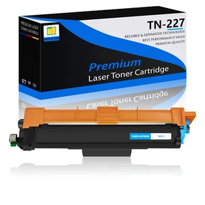 1PK TN227 Kaseta z tonerem cyjanowym do Brother MFC-L3710CW MFC-L3750CDW MFC-L3770CDW - Zdjęcie 1 z 24