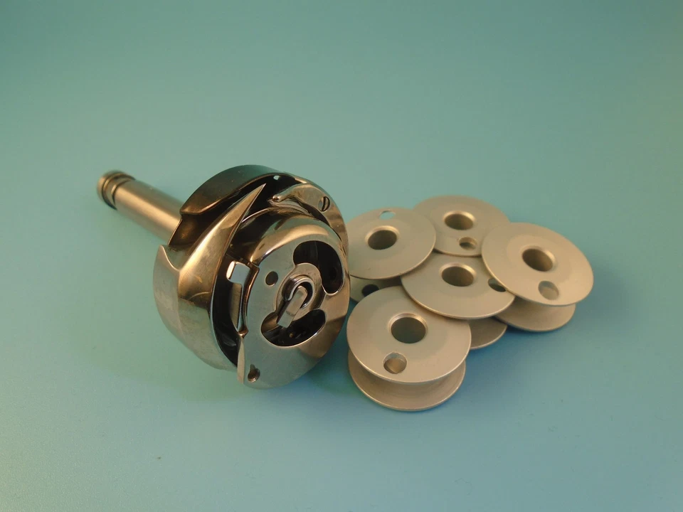 Hook With Cap Plus Bobbins Brother LT2-B835,LT2-B845,Tajima TPM-20,Consew 327R-1 - Image 1 of 1