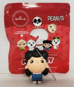 Hallmark 2021 Peanuts Mystery Ornament Collectible LUCY Christmas - Picture 1 of 3