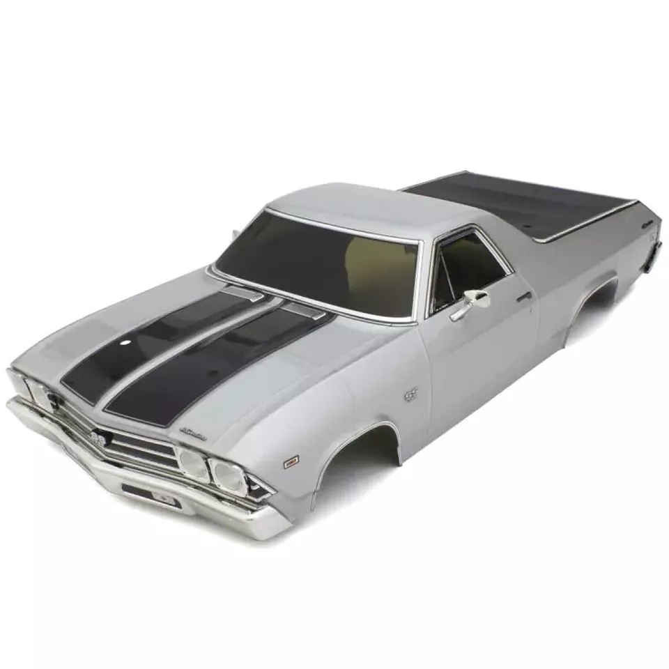 Kyosho FAB705SL 1969 Chevy El Camino SS 396 Cortez Silver Decoration Body Set - Image 1 of 1