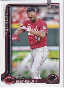 2025 Topps MLB Baseball Series 1 No. 52 Will Benson Reds - Bild 1 von 2