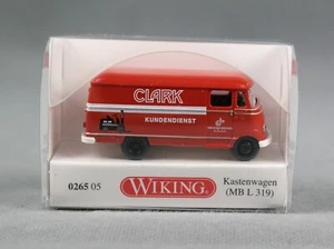 WIKING 026505/0265 05 H0,1:87 Kastenwagen (MB L 319) "Clark" NEUHEIT 2025! - Bild 1 von 6