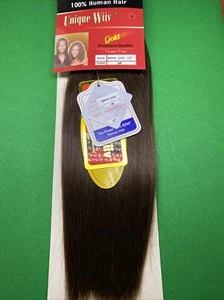 Único_Wiiv_100% Cabello Humano TEJIDO SEDOSO_12"_#4_por BOHYME - Imagen 1 de 3
