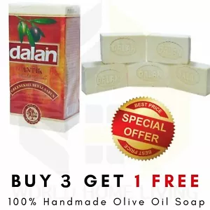 Olive Oil Soap 100% Natural Dalan Antique White Soap 5 x 180G BARS - Picture 1 of 10