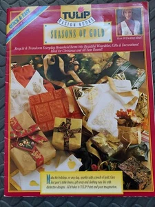 Libro de Diseño TULIPÁN de Colección TEMPORADAS DE ORO Patrones de Transferencia de Hierro Instrucciones - Imagen 1 de 4