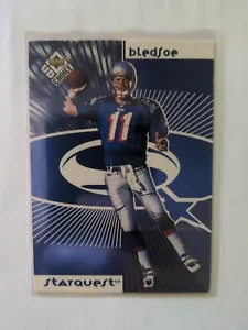 1998 Upper Deck UD Choice - Starquest/Rookiequest Blue #SR02 Drew Bledsoe, Ryan - Bild 1 von 2