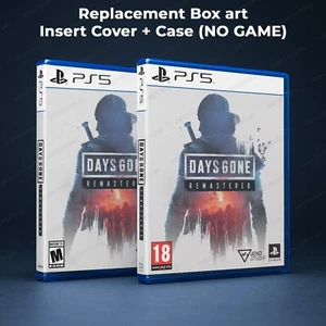 Days Gone Remastered PS5 Replacement Box Art Slipcover Case Insert Cover NO GAME - Picture 1 of 9