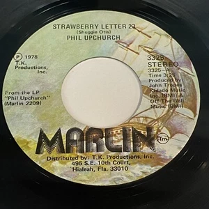 Phil Upchurch: Strawberry Letter 23 / Foolin' Around 45 - Marlin 3325 - Imagen 1 de 2
