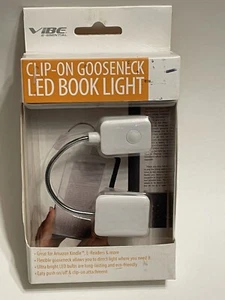 New Book Reading Light Reading Light Battery powered Clip-on Book Lightweight - Picture 1 of 2