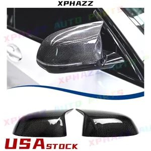 Real Carbon Fiber Fits For BMW X3 X4 X5 X6 X7 G01 G02 G05 G06 G07 Mirror Cap - Picture 1 of 7