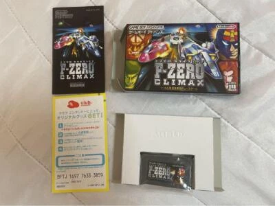 Nintendo Gameboy Advance F ZERO CLIMAX Video Game Software With Box Used - Image 1 of 4