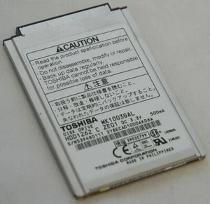 NEW Toshiba MK1003GAL HDD1262 1.8" Laptop 10GB Hard Drive 50-PIN apple iPod 3 - Afbeelding 1 van 3