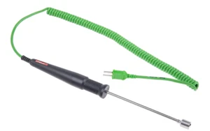 Sonda de temperatura de superficie de cinta RS PRO K, 110 mm de longitud, 10 mm de diámetro 30 - Imagen 1 de 4