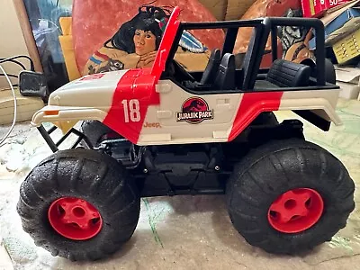 Jurassic Park Remote Control Jeep Wrangler RC 2.4 Ghz NO REMOTE JP18 JP 18 JDRX2 - Image 1 of 4