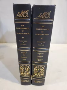 Collected Essays of Sir WIlliam Osler Volumes 2 and 3 Classics of Medicine - Picture 1 of 10
