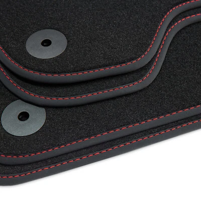 Exclusive floor mats suitable for VW Touareg 1 7L 4motion R-Line year 2002-2010 - Image 1 of 4