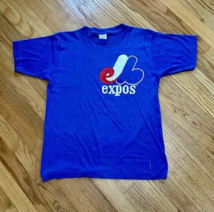 Camiseta De Colección Montreal Expos Rawlings Hecha en EE. UU. MLB Adulto Grande (se ajusta como M) - Imagen 1 de 8