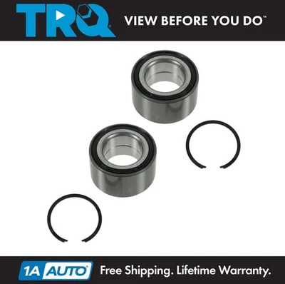 TRQ Wheel Hub Bearing Front Pair Set for Saturn SC SL SW Series NEW - Image 1 of 3