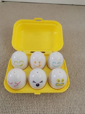 TOMY TOOMIES PLAY TO LEARN HIDE N SQUEAK EGGS BABY TOY  - Image 1 of 4