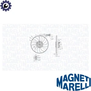 FAN RADIATOR 069422878010 FOR SKODA FABIA/Combi/Praktik/II ROOMSTER VW 1.4L 3cyl - Picture 1 of 6