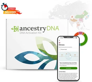 Ancestrydna Gentest-Kit: Personalisierte genetische Ergebnisse, DNA-Ethnizitätstest,  - Bild 1 von 9