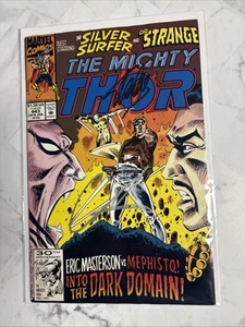 Mighty Thor #443 - 2X SIGNED STAN LEE & CHRIS HEMSWORTH WITH COA (Marvel 1993) - Picture 1 of 17