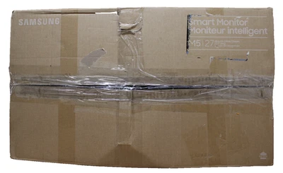 Samsung M5 Series S27DM501EN 27" M5OD FHD Smart Monitor - White with Remote - Image 1 of 4