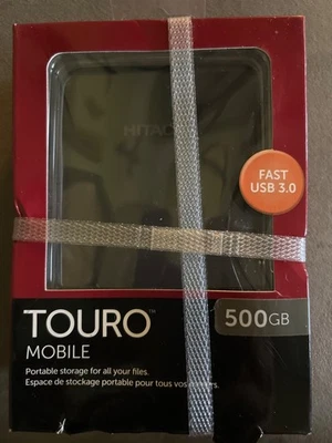 Touro Hitachi Mobile 500 GB 3.0 USB - Image 1 of 3