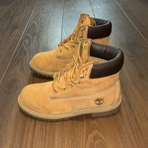 Timberland Premium Botas Juniors Niños Niños Talla 5 Bronceado Trigo 200 Gramos 12909 - Imagen 1 de 12