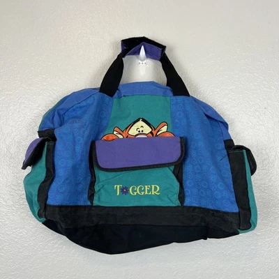 Bolso de Lona De Colección Disney Tigger Y2K Kidcore Notalgic Retro Viaje Años 90 Dibujos Animados Foto 1 de 4
