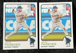 2022 Topps Heritage - #502 - Isaac Paredes - Tigri + Extra - Foto 1 di 2