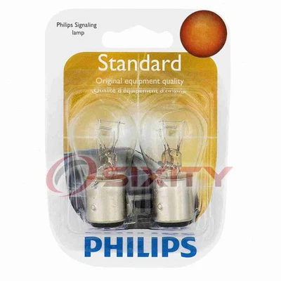 Philips Front Turn Signal Light Bulb for Dodge 400 600 Aries B150 B1500 B250 xn Foto 1 de 4