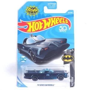 Batimóvil Hot Wheels Batman serie de televisión 5/5 azul FKB53 307/365 - Imagen 1 de 3