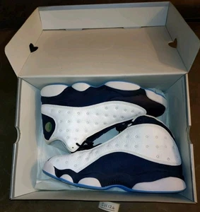 Air Jordan 13 Retro White Powder Blue Obsidian In Box UK9.5 US10.5 EU44.5 SH124 - Picture 1 of 24